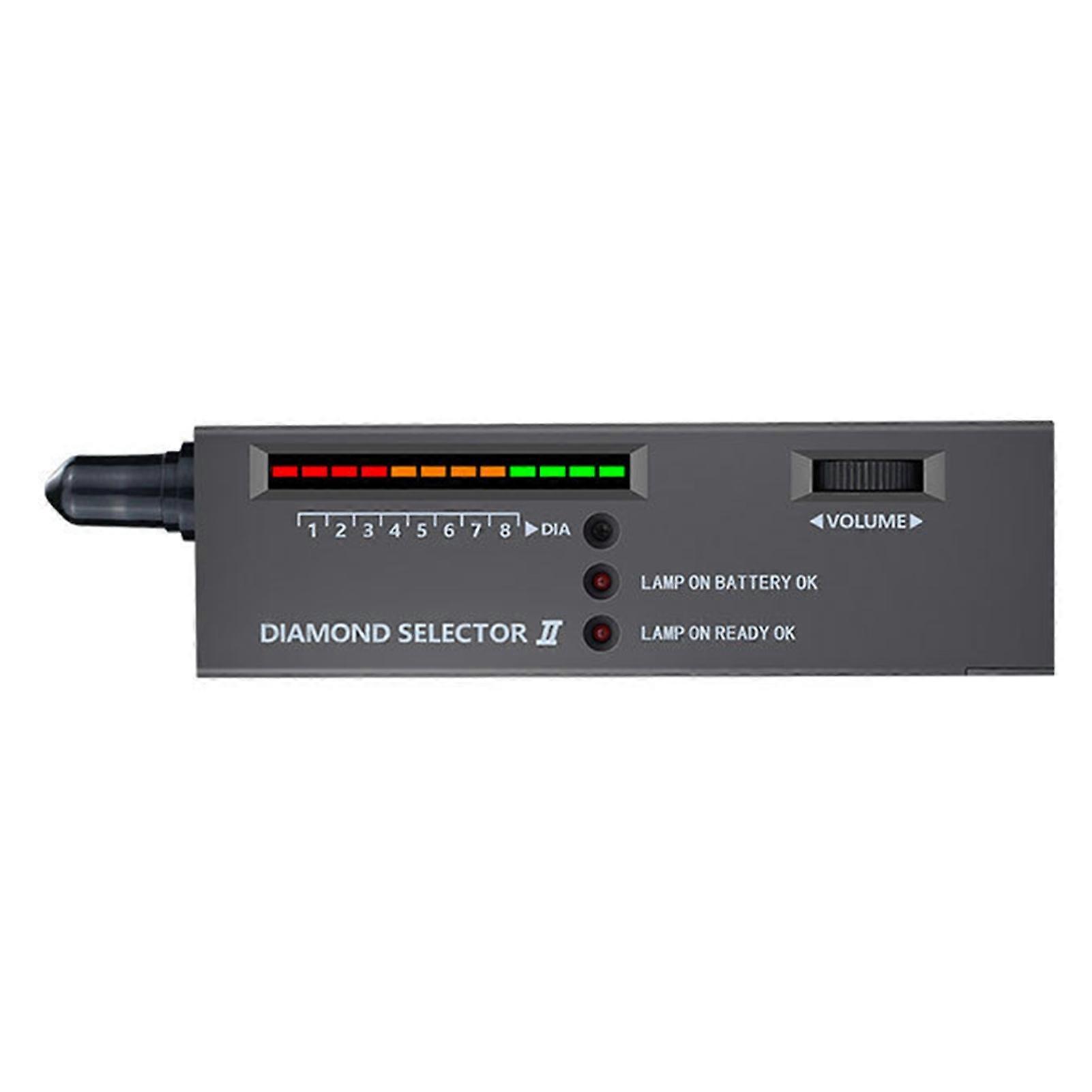 Diamond Tester Pen Portable High Accuracy Probe 3-color Indicator Diamond Selector for Jewelry QinHai