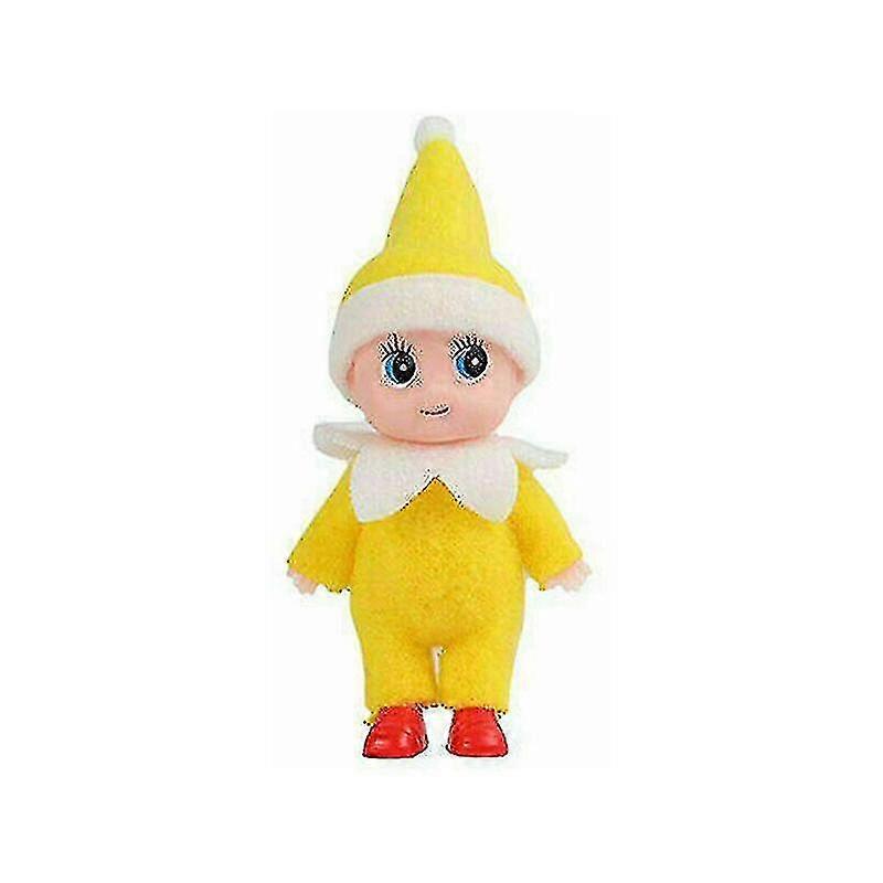 6cm عيد الميلاد ميني قزم لعب الاطفال العمل الرقم عيد الميلاد الديكور دمى الاطفال الهدايا