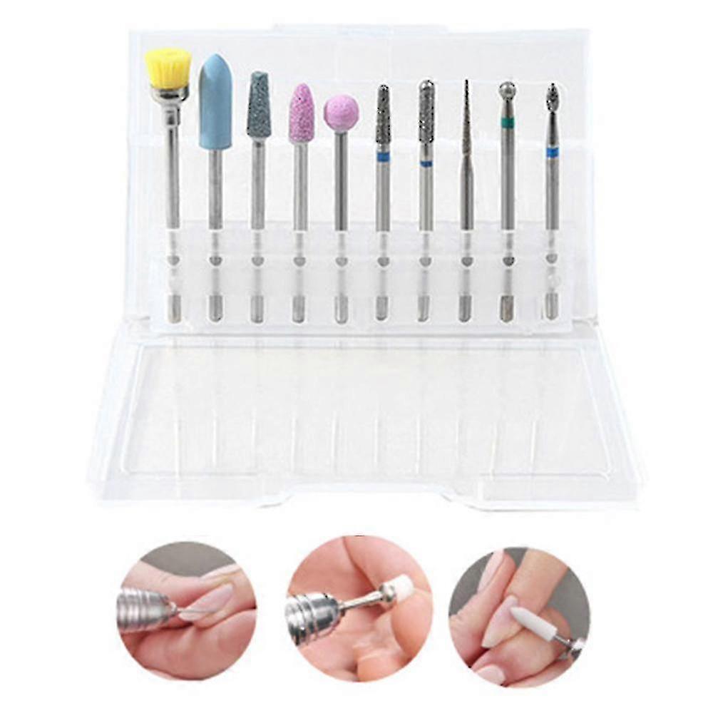 Diamond Nail Drill Bits Set Compatible With Acrylic Nail Professional Cuticle1pcs