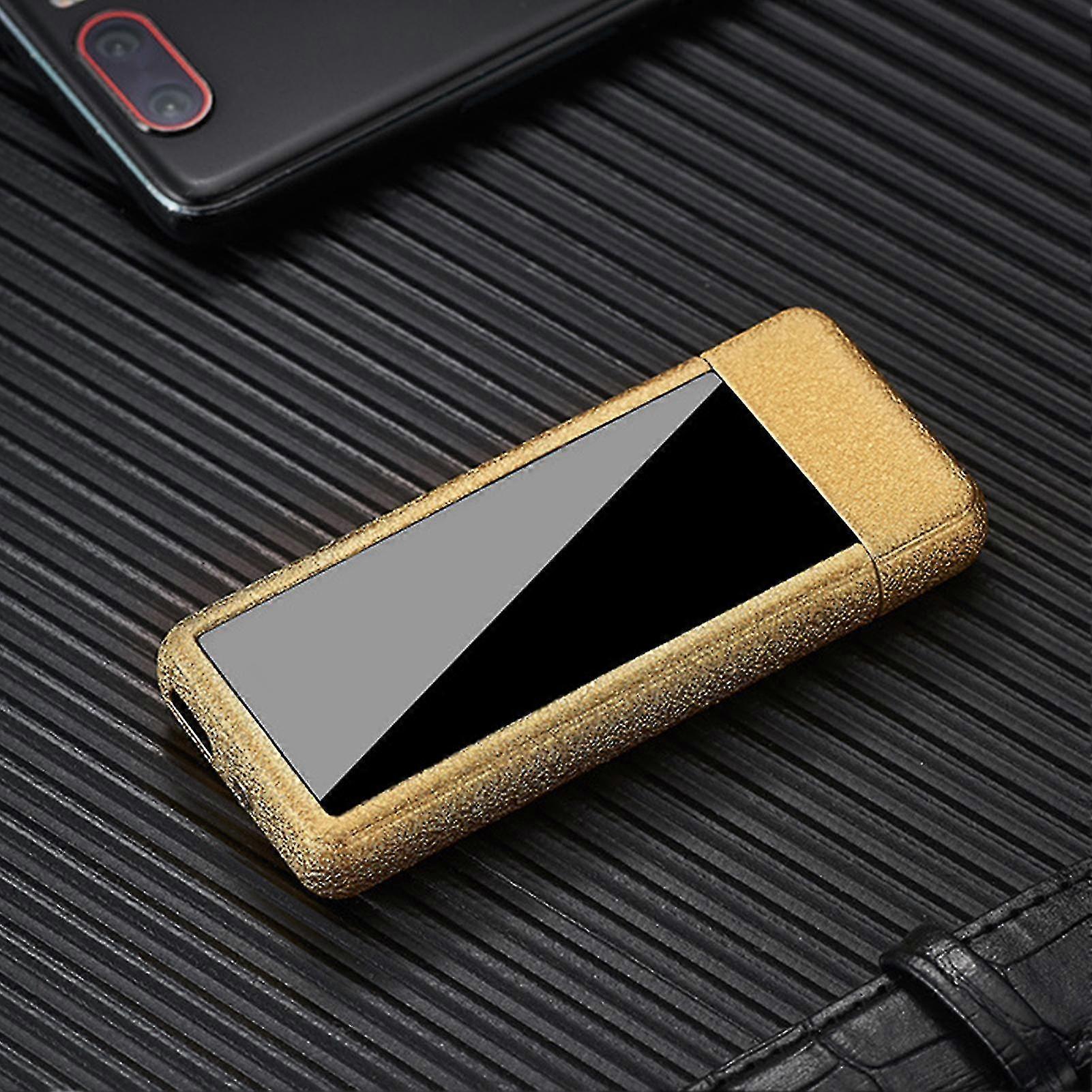 Touch Sensor Double-side Lighter Portable Usb Rechargeable Windproof Lighter