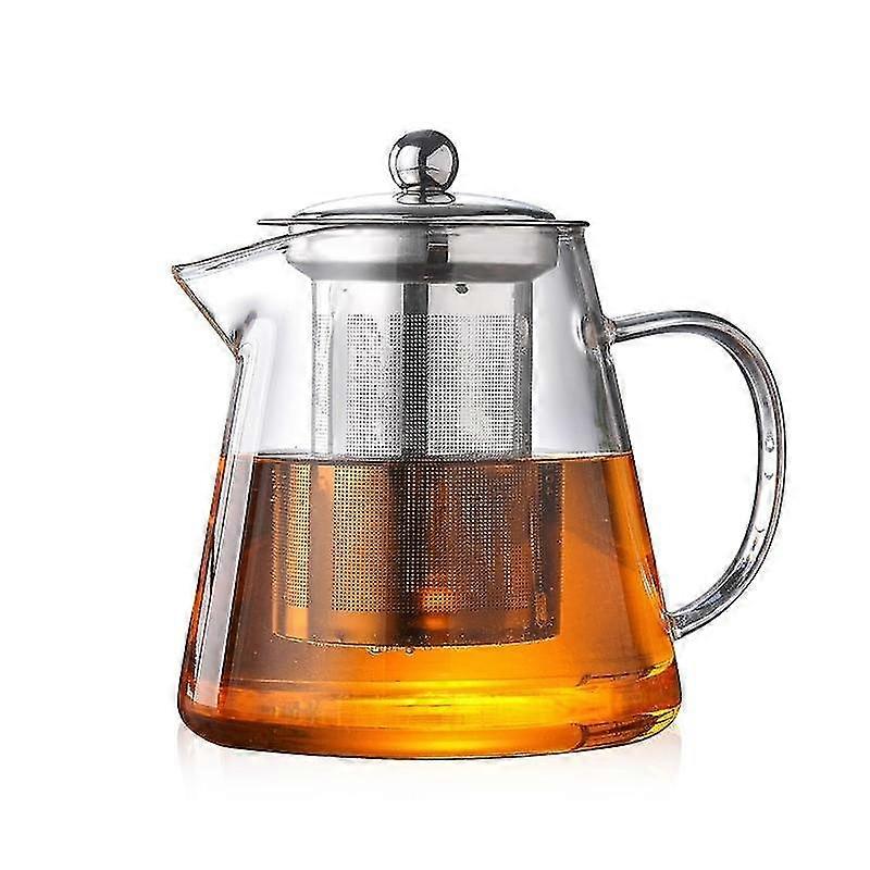 glass kettle borosilicate heat resistant teapot filter home office