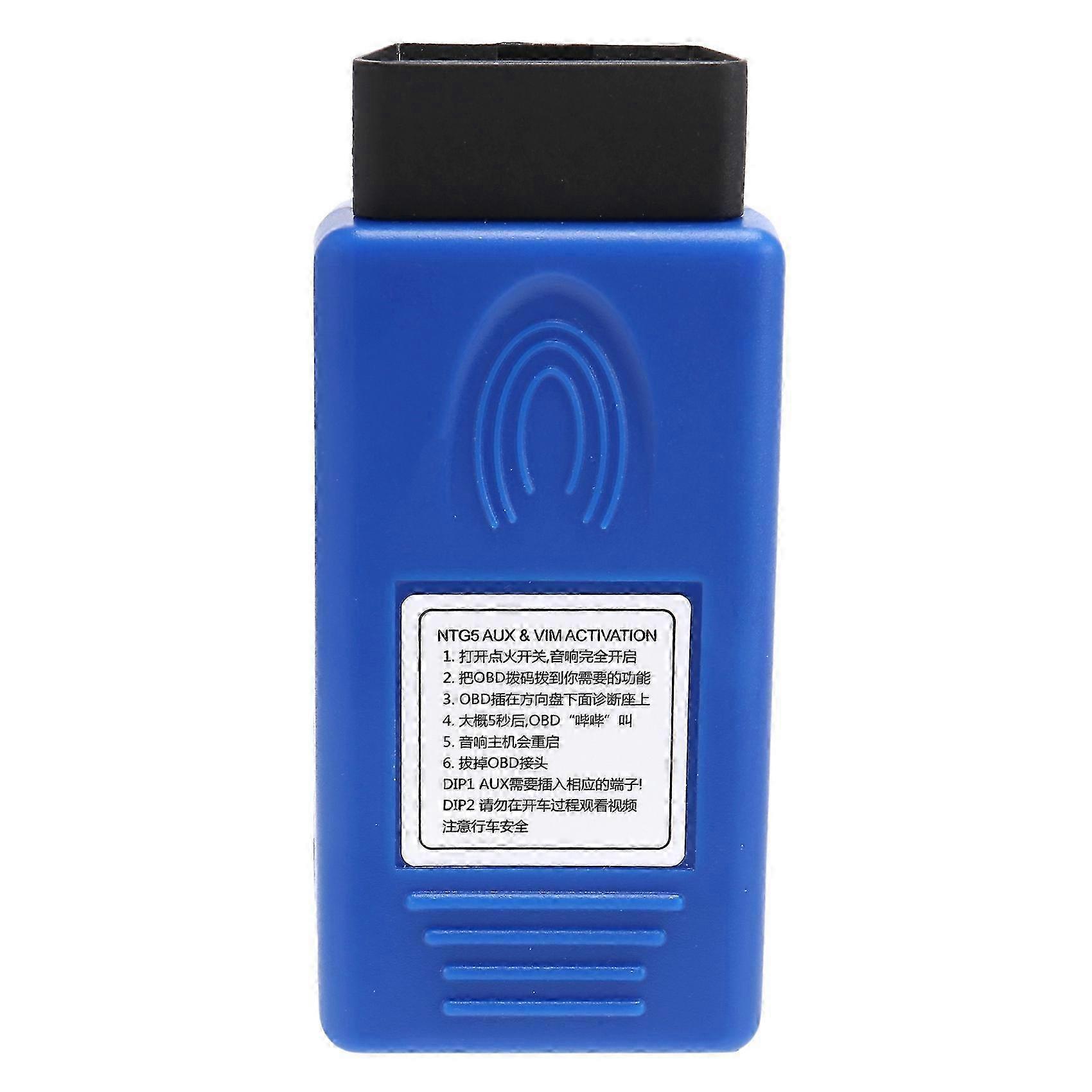 NTG5.0 AUX Activator Tool for GLC C A E GLA W205 X253 W222 W447 OBD AUX & in Activator