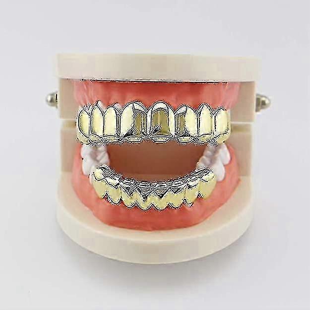 Rap Grillz Hip Hop Grillz Grillz E Inferior Para Dientes Gri | Cuotas - Foto 7