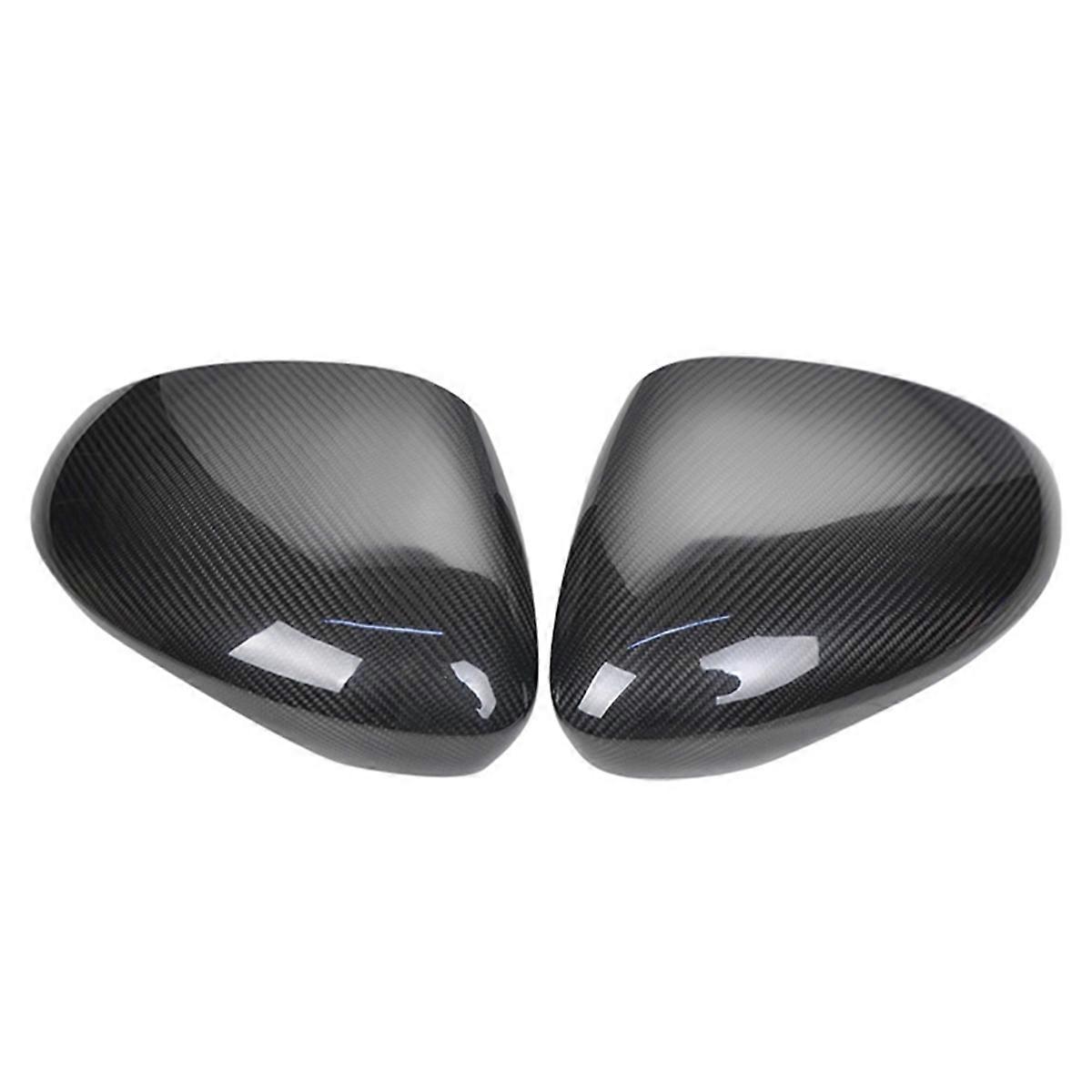 Copertura dello specchietto retrovisore dell'auto Copertura dello specchietto laterale in fibra di carbonio per accessori auto 971 2017-2022