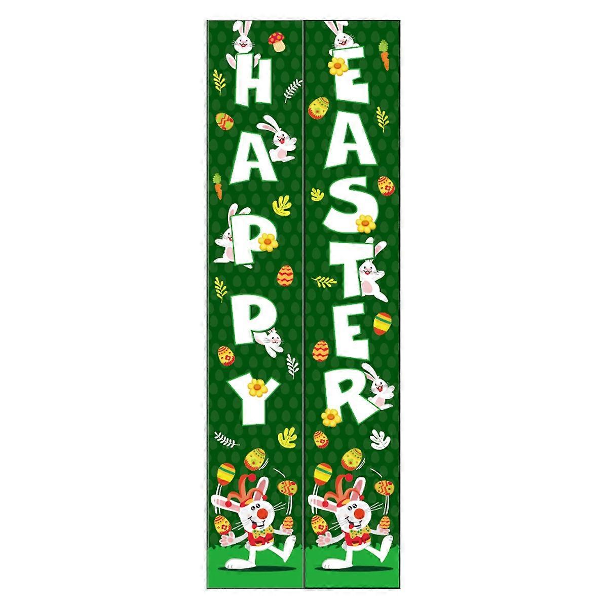 St. Patrick Banner Duo - Bandiere da esterno magiche a quattro foglie