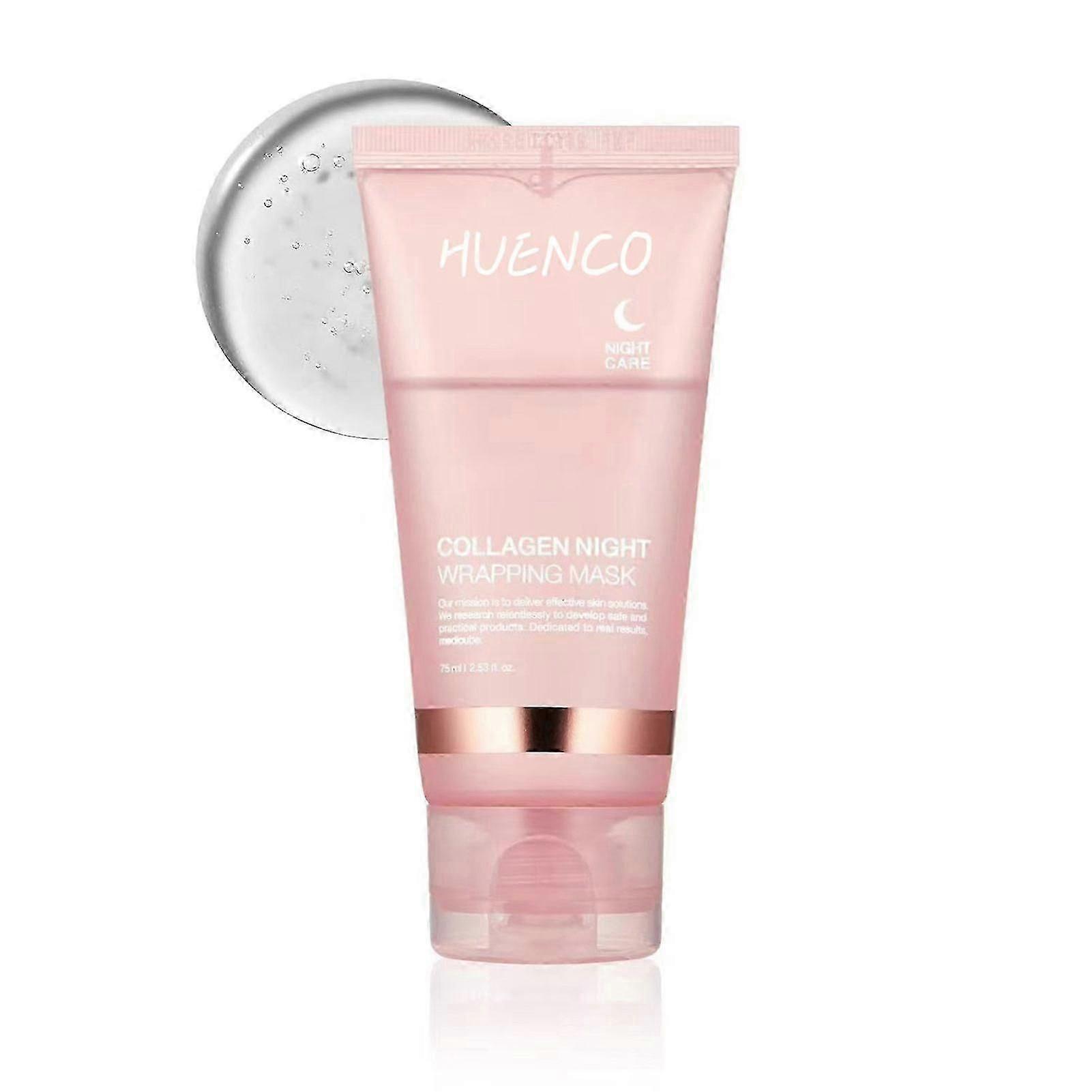 Masque enveloppant au collagène Masque intensif hydratant et raffermissant pour tous les types de peau