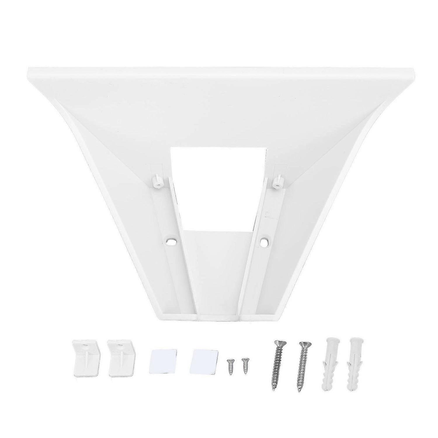 Satellite Router Wall Mount Kit ABS Space Saving Mesh Router Wall Mount Bracket for V2 White 