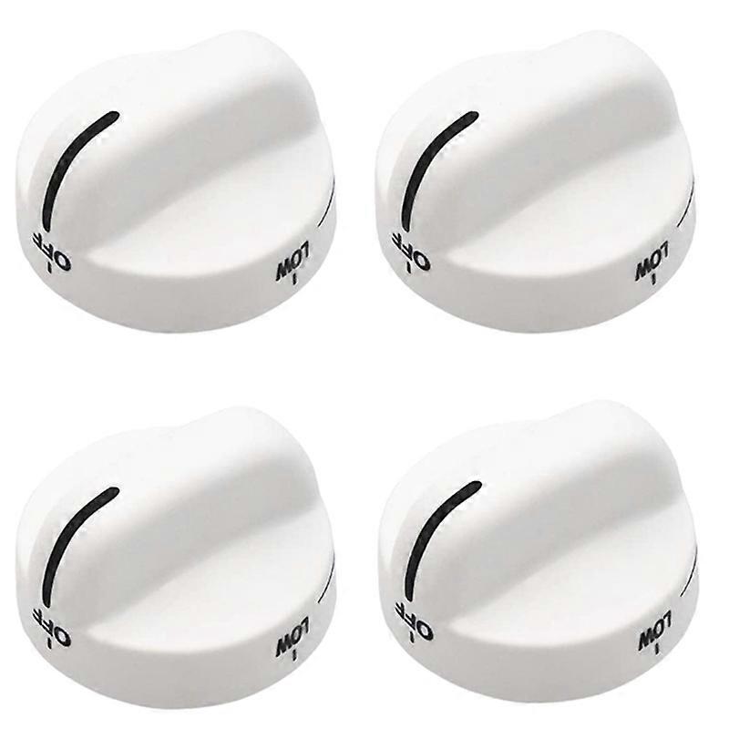 4X WP8273104 Control Knob Replacement Compatible with Stove/ Range 8273104 PS393679 8273112 WP82731