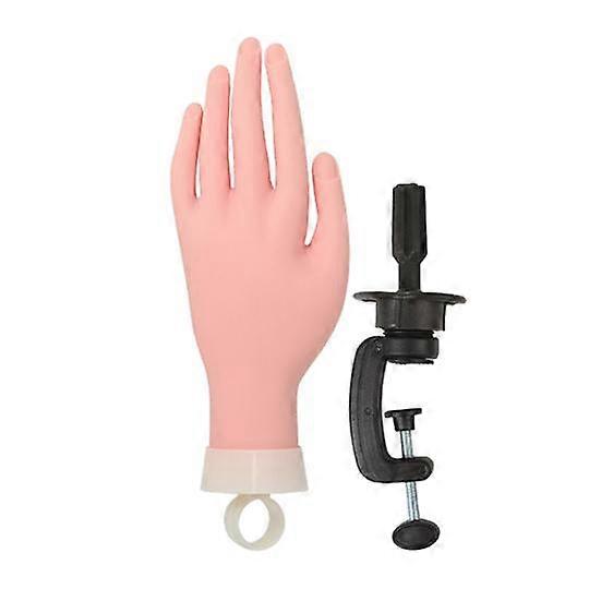 FL-147A Manicure Model Movable Free Rotation ABS Nail Practice Artificial Left Hand