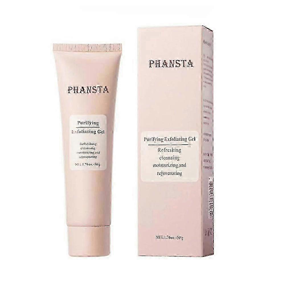 Purifying Exfoliating Gel Blackhead Remover Face And Body Exfoliating Scrub Gel Deep Cleansing Hydrating Facial Exfoliator 50g,Scrub Moisturizing And