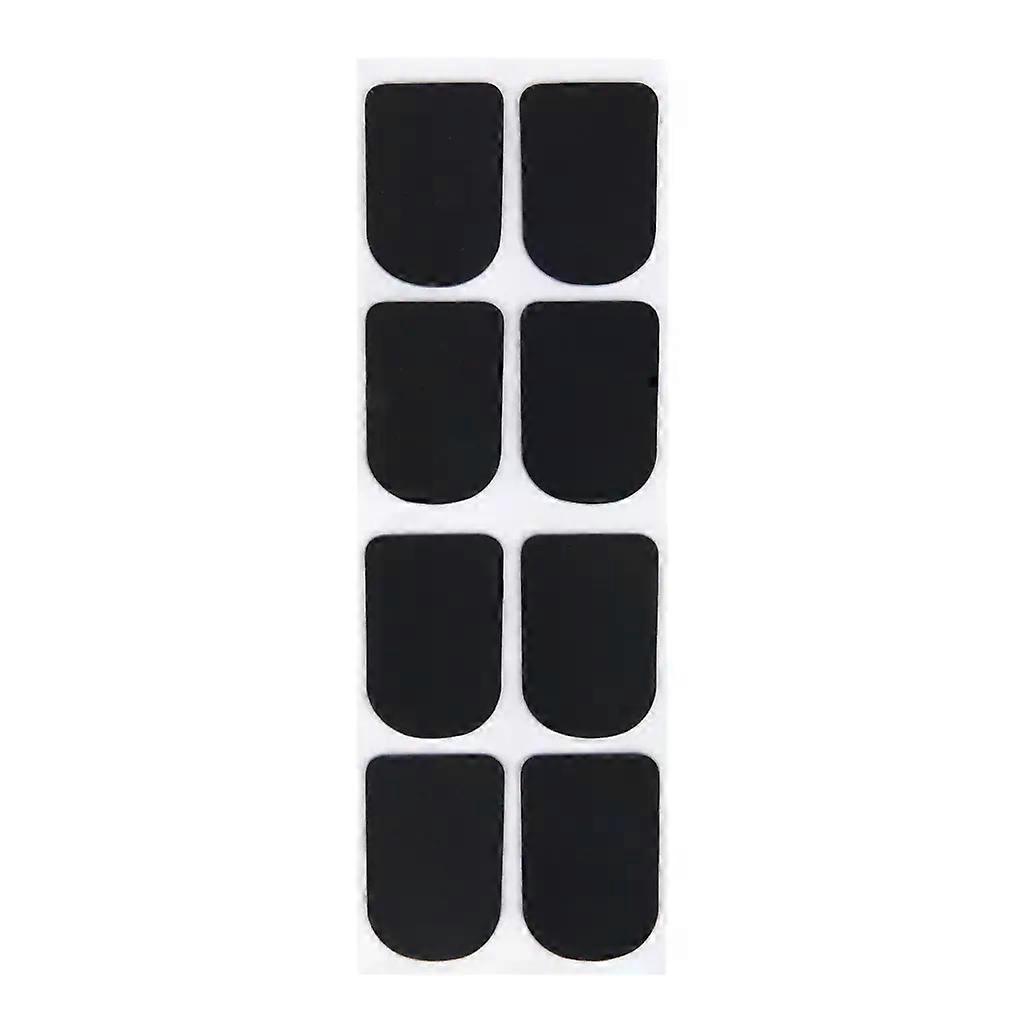 8 stk klarinett / sopran saksofon saksofon munnstykke puter puter svart---08mm