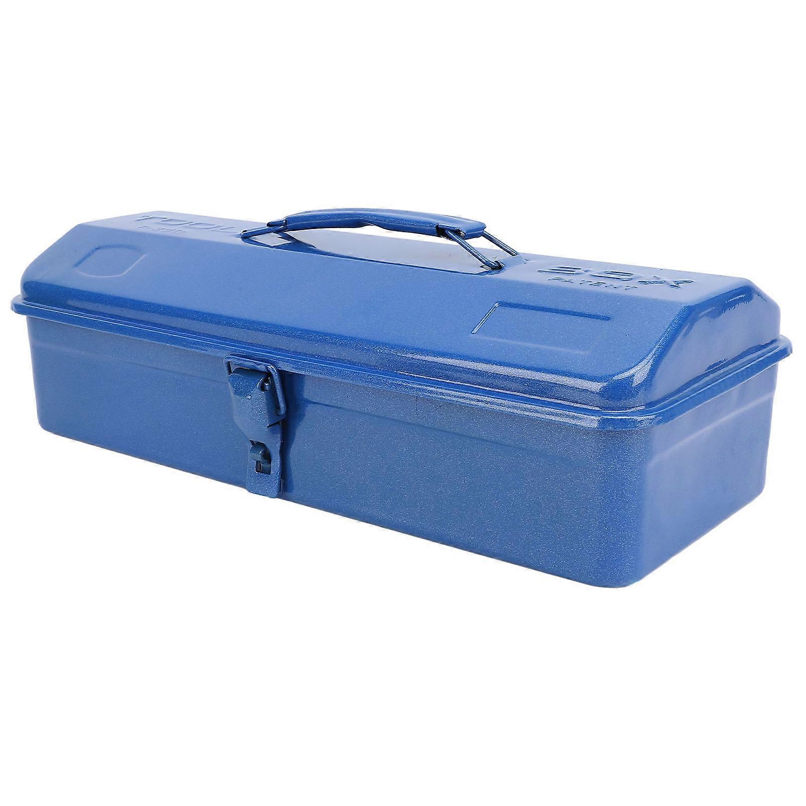 For Blue Toolbox Metal Structure High Load Bearing Portable Tool Storage Organizer