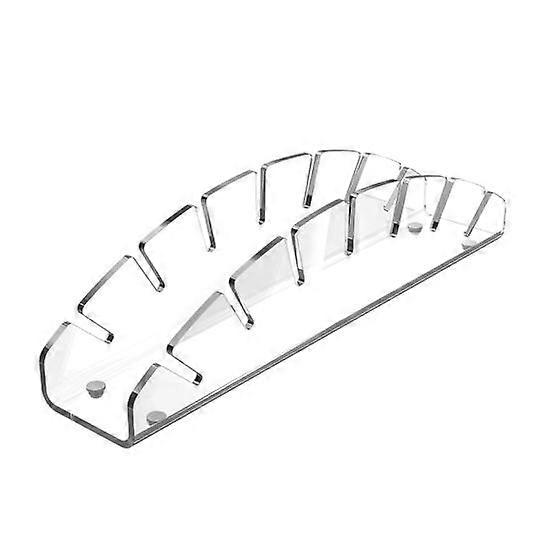 Baseball Cap Holder Large Capacity Transparent Anti-slip Stable Acrylic Space-saving Anti-crack Desktop Peaked Hat Storage Display Stand Shop Cap