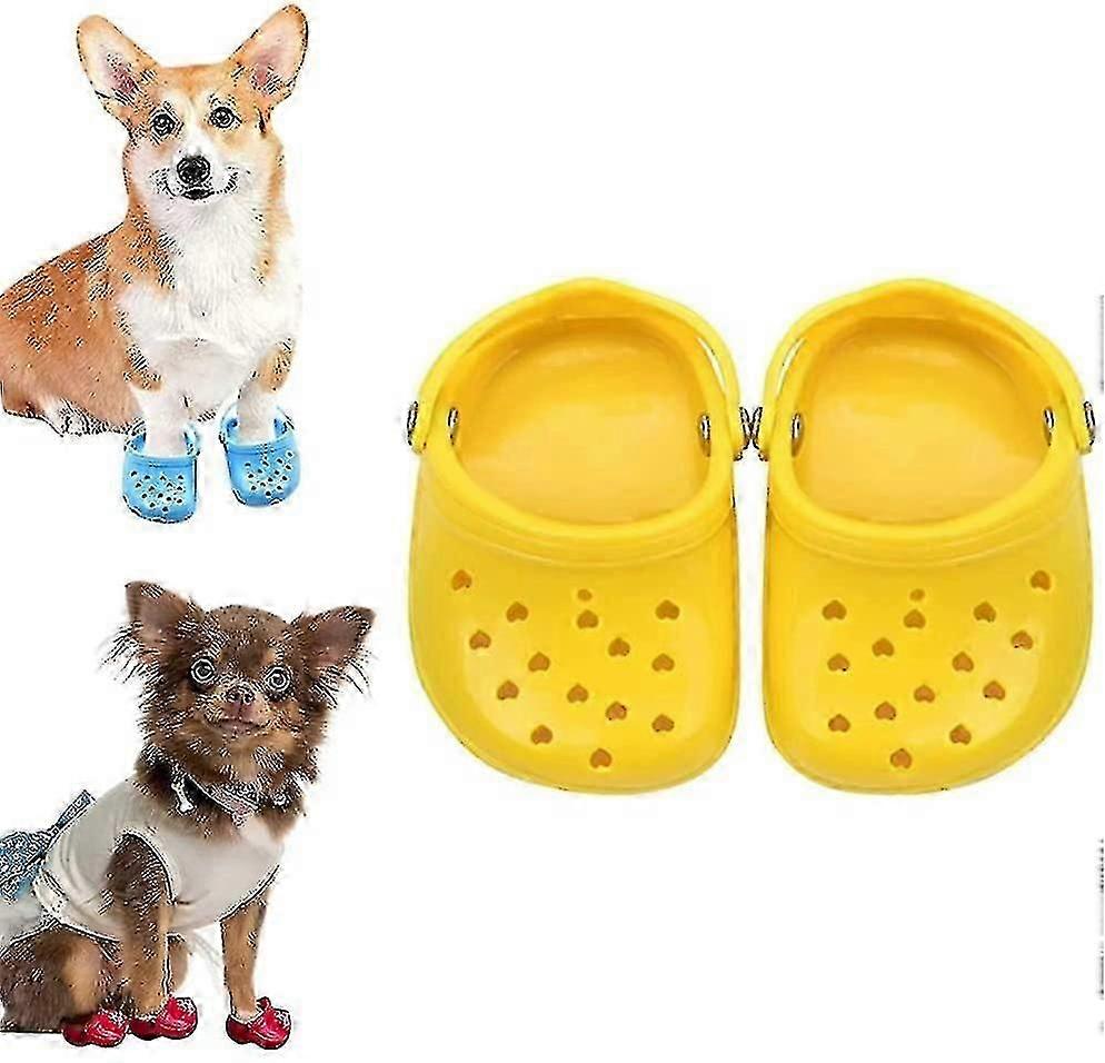 Husdjursskor Hund Sommar Tofflor Andas Mesh Candy