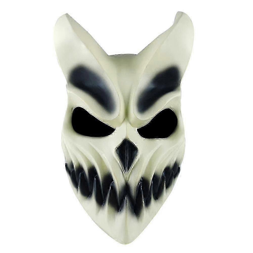 Cosplay Devil Demon Face Cover Horrible Slaughter Costume For