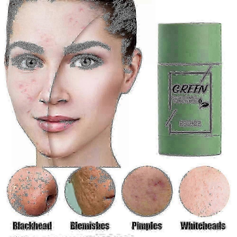 Purifying Stick Mask Oil Control And Anti-acne Eggplant Solid Fine -