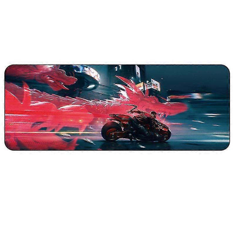 Motorcycle Pattern Gaming Mouse Pad