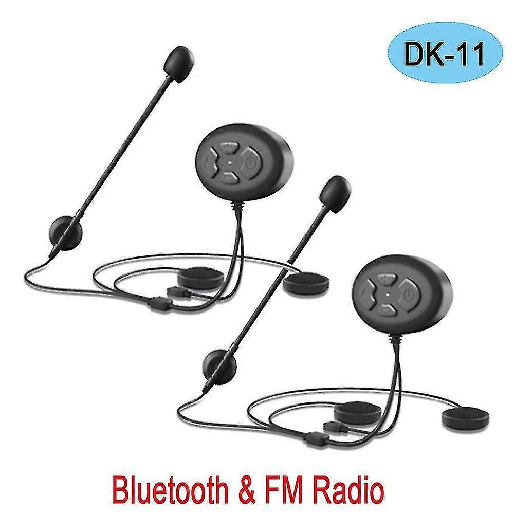 1000m Tooth 5.0 Intercom Motorcycle Headset For 2 Ride