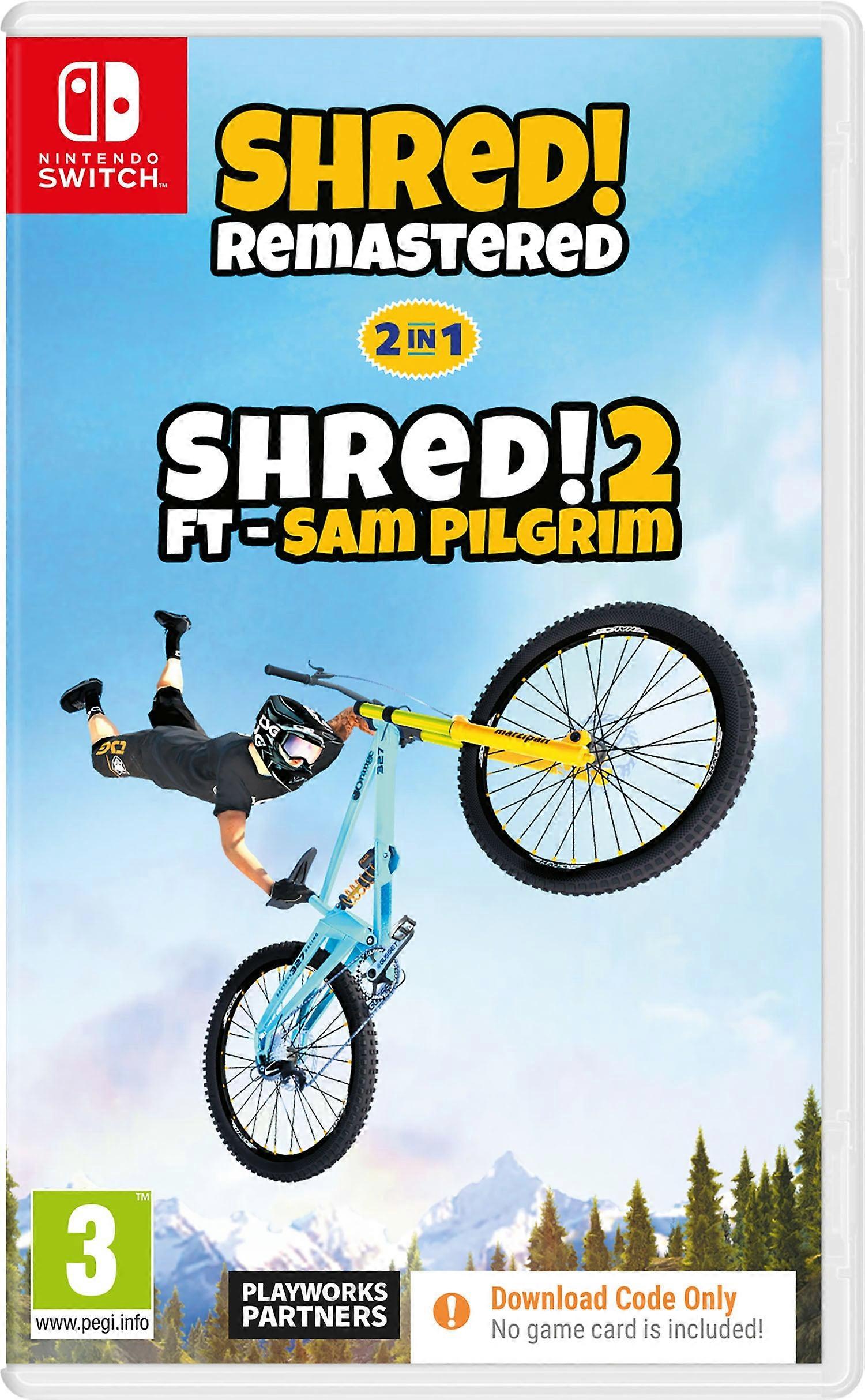 Shred! Remastered & Shred! 2 Ft. Sam Pilgrim - Nintendo Switch - Code In A Box