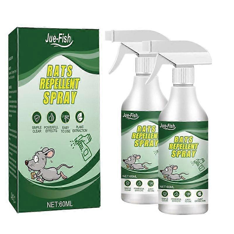 2Pcs ποντίκι απωθητικό σπρέι repellshield μέντα πετρελαίου ποντίκι και αρουραίος απωθητικό