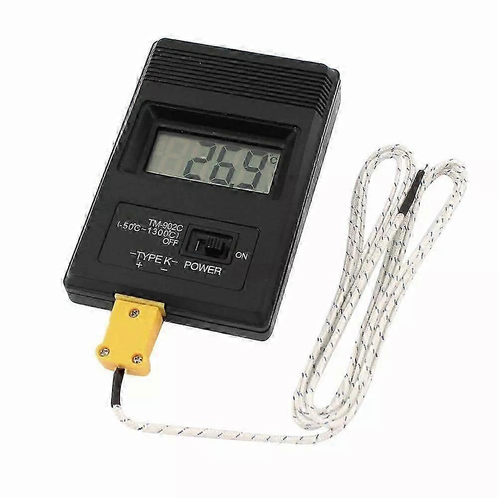 Professional digital thermometer -50 to +1300C type K temperature sensor