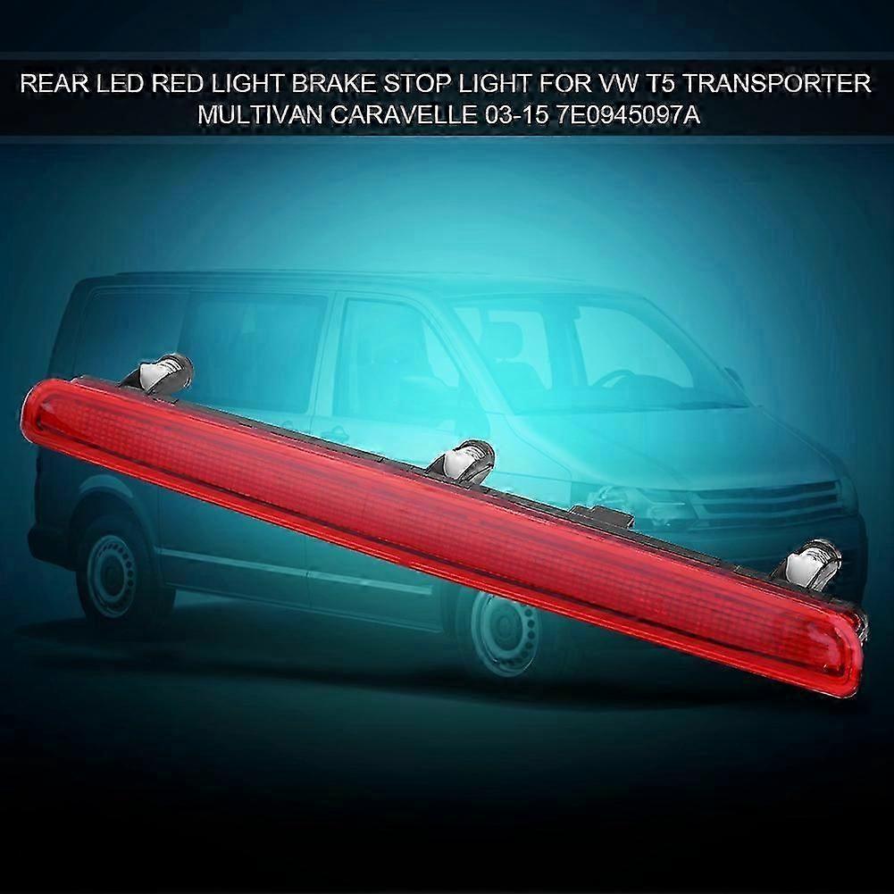 Feu Stop Arrière LED Rouge Pour Volkswagen T5 Transporter Multivan 2003-2015 - Référence 7E0945097A - 16 LED