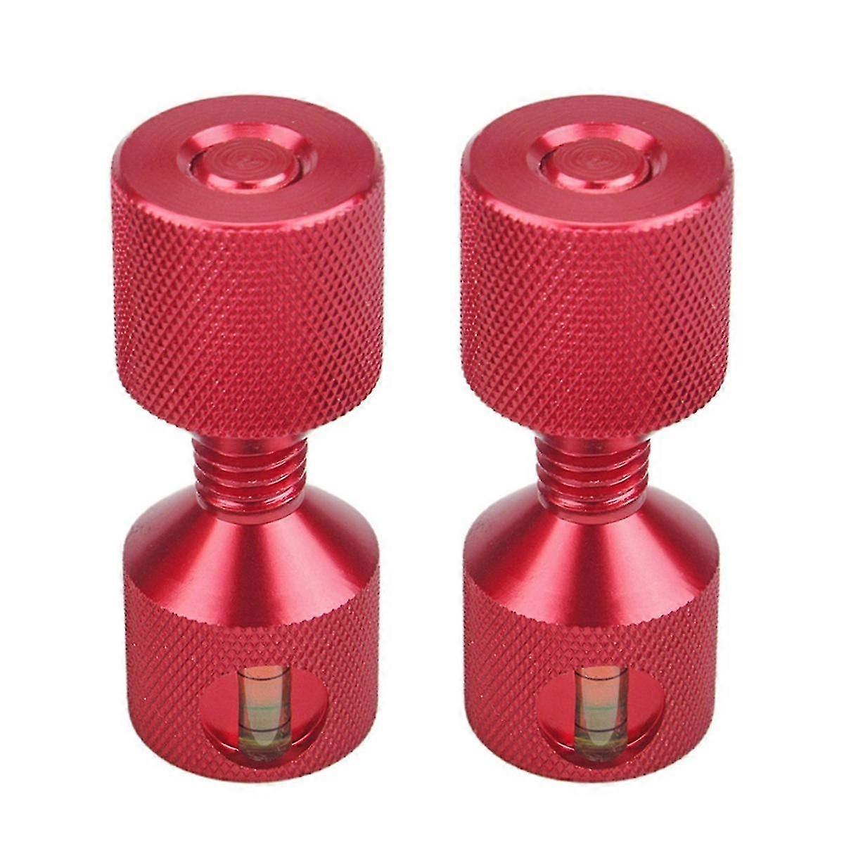 Two Hole Pins Set 11/8inch Aluminum 6061 2 Hole Flange Alignment Pin with Level