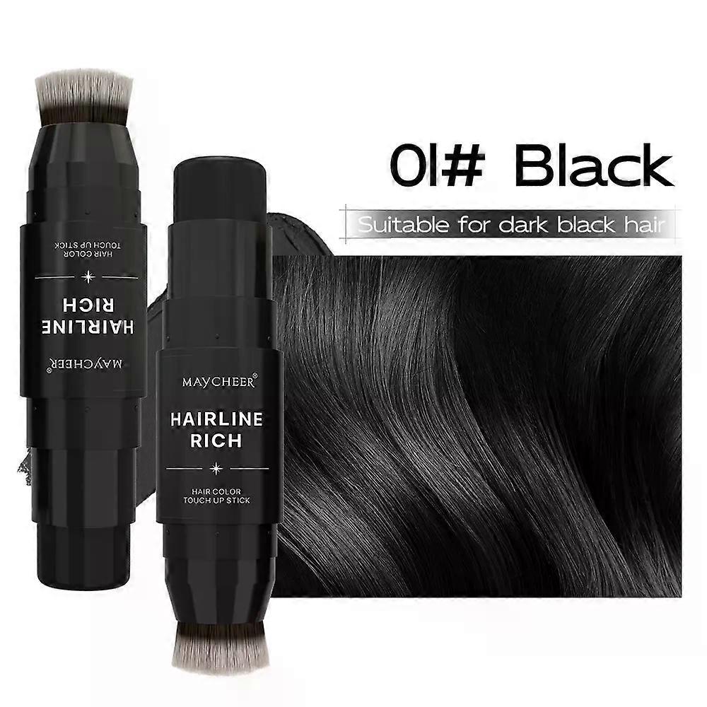 عصا تغطية الجذور, قلم تنشيط لون الشعر, تغطية رمادية فورية وغطاء تساقط الشعر, خافي عيوب لخطوط الشعر الرقيقة, شبه دائم
