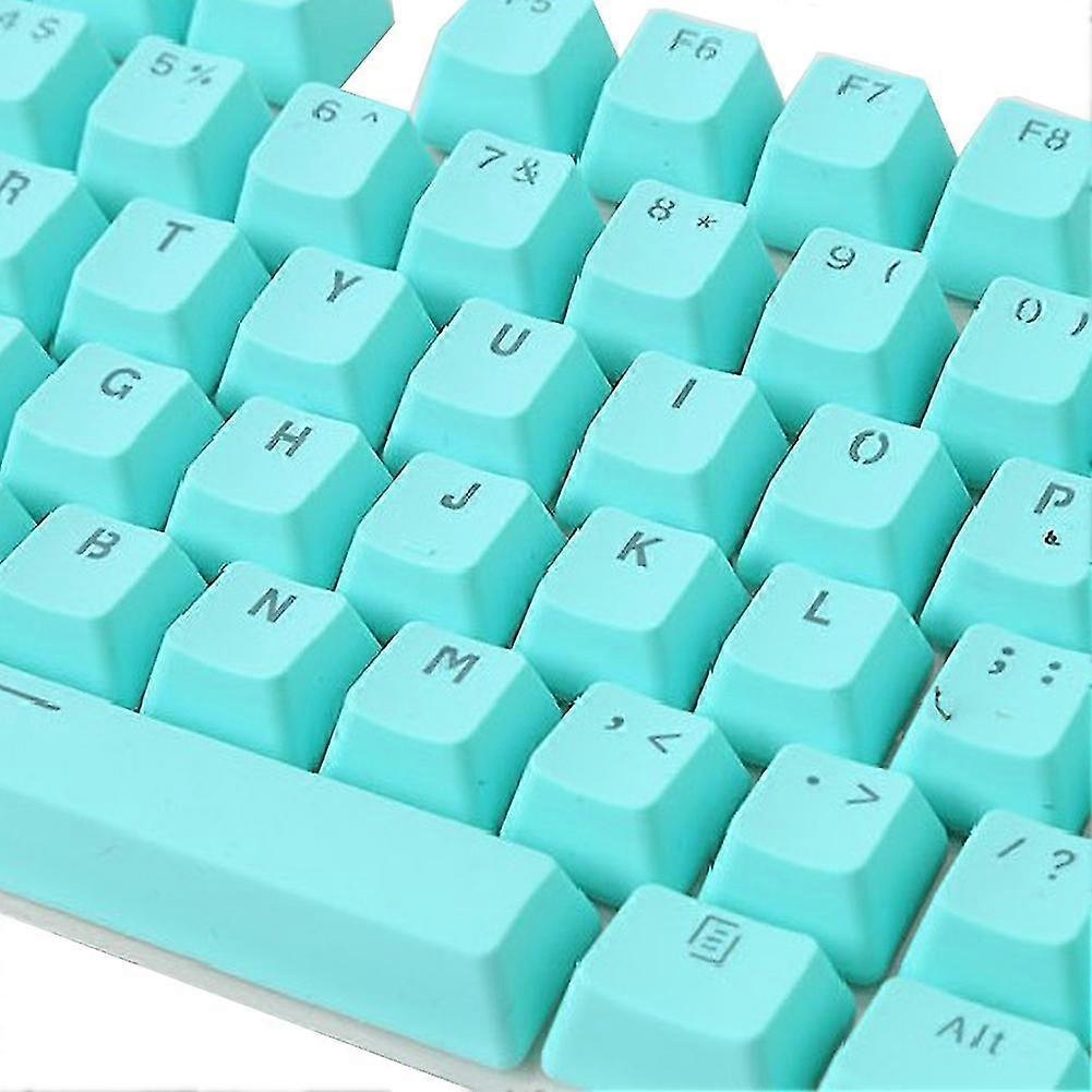 106 Keys PBT Solid Color Backlight Keycaps Replacement for Mechanical Keyboard