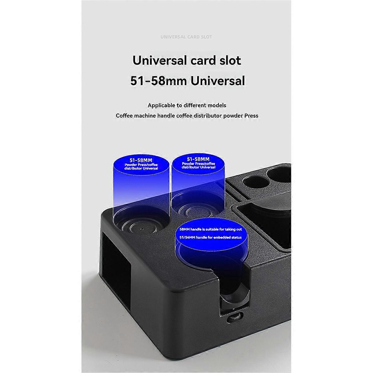 Espresso Tamping Station Organizer for 58mm 54mm 51mm Epsresso Portafilter Coffee Tools Organzier C