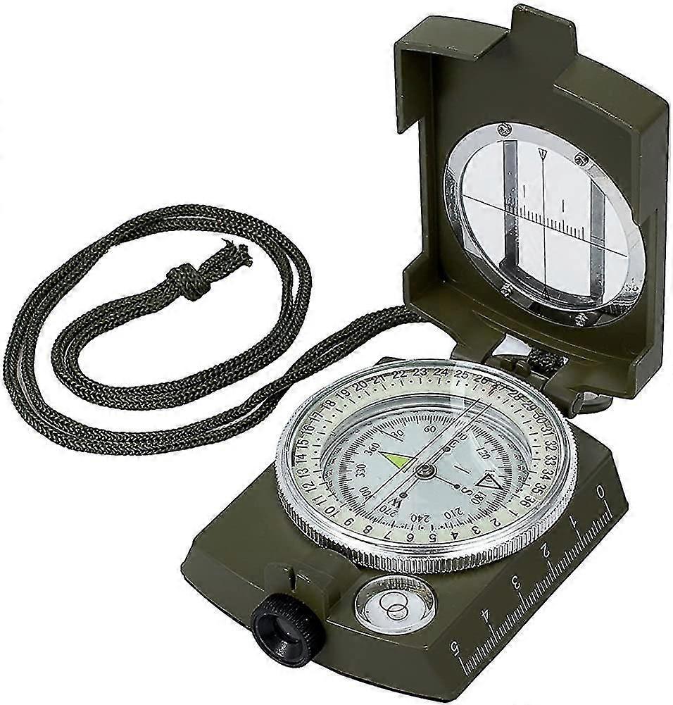 Compass Waterproof Navigation Compass Metal Sighting Compass