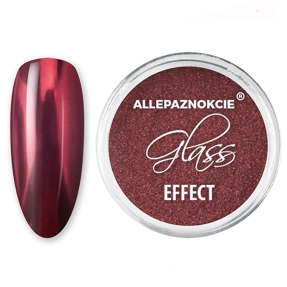 Effekt pulver - Krom / Glas - Rose Guld