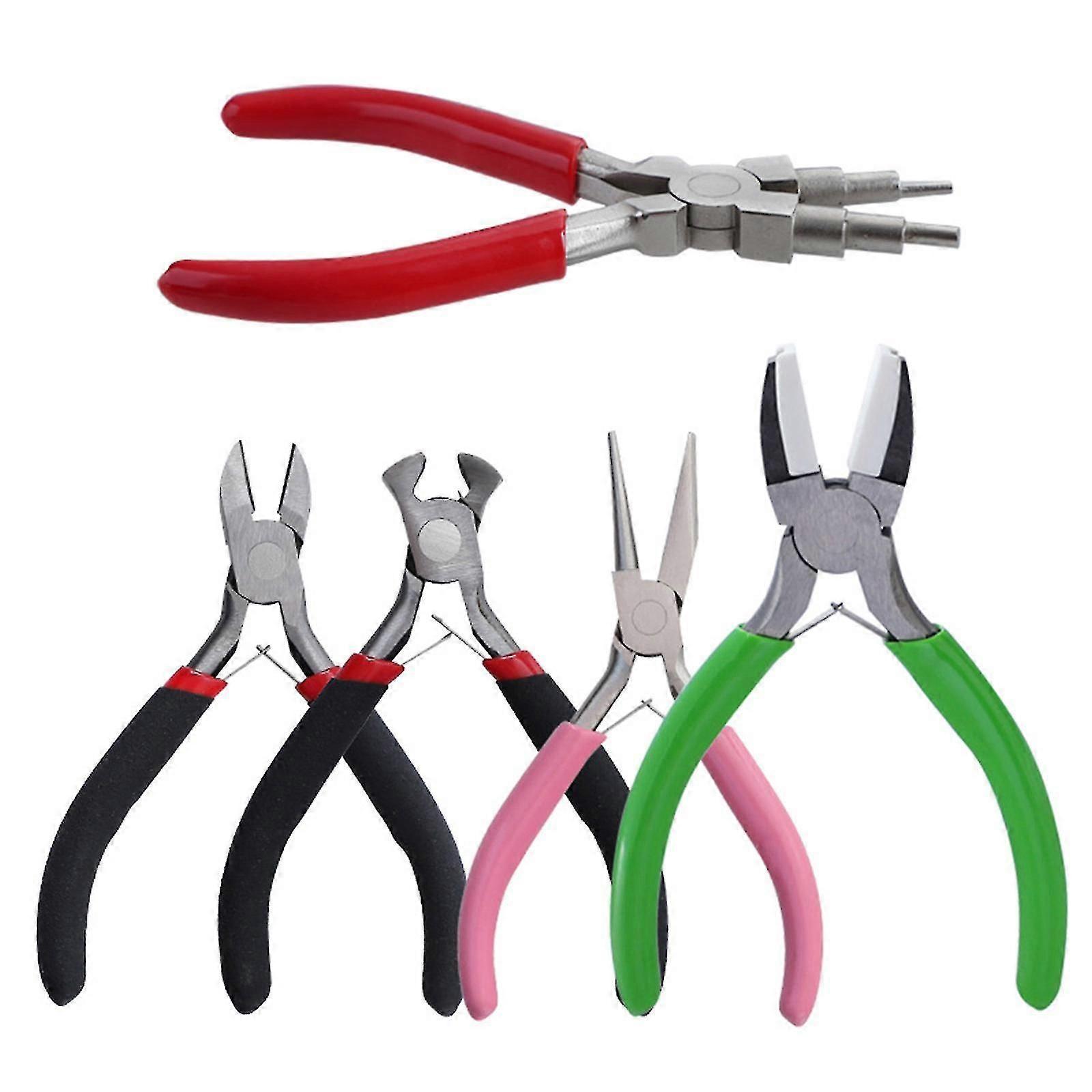 Six-section Pliers With Non-slip Comfortable Handle Suitable Forjump Loops