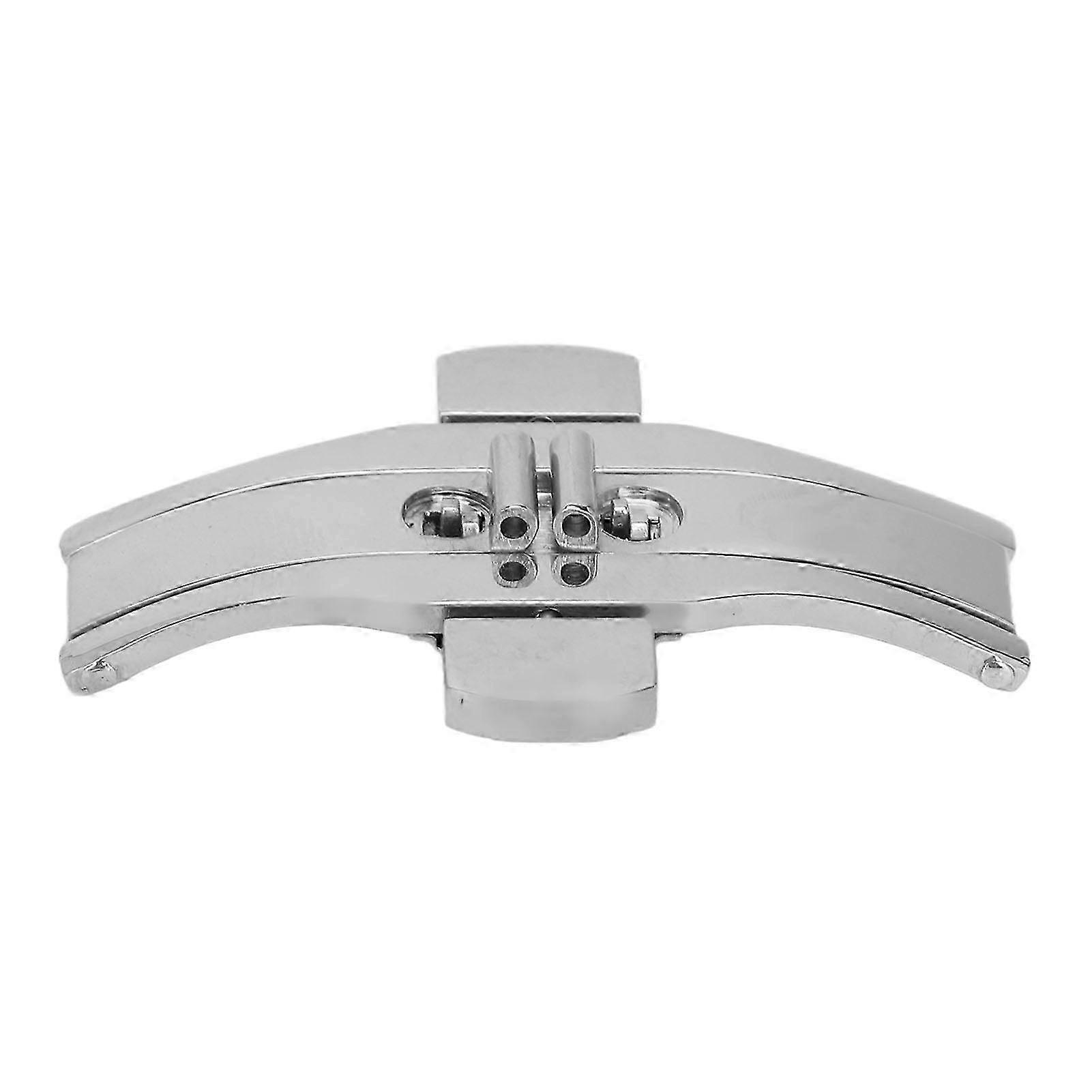 Folding Deployment Clasp Quick Release Universal Solid 304 Stainless Steel Watchband Push Button Buckle