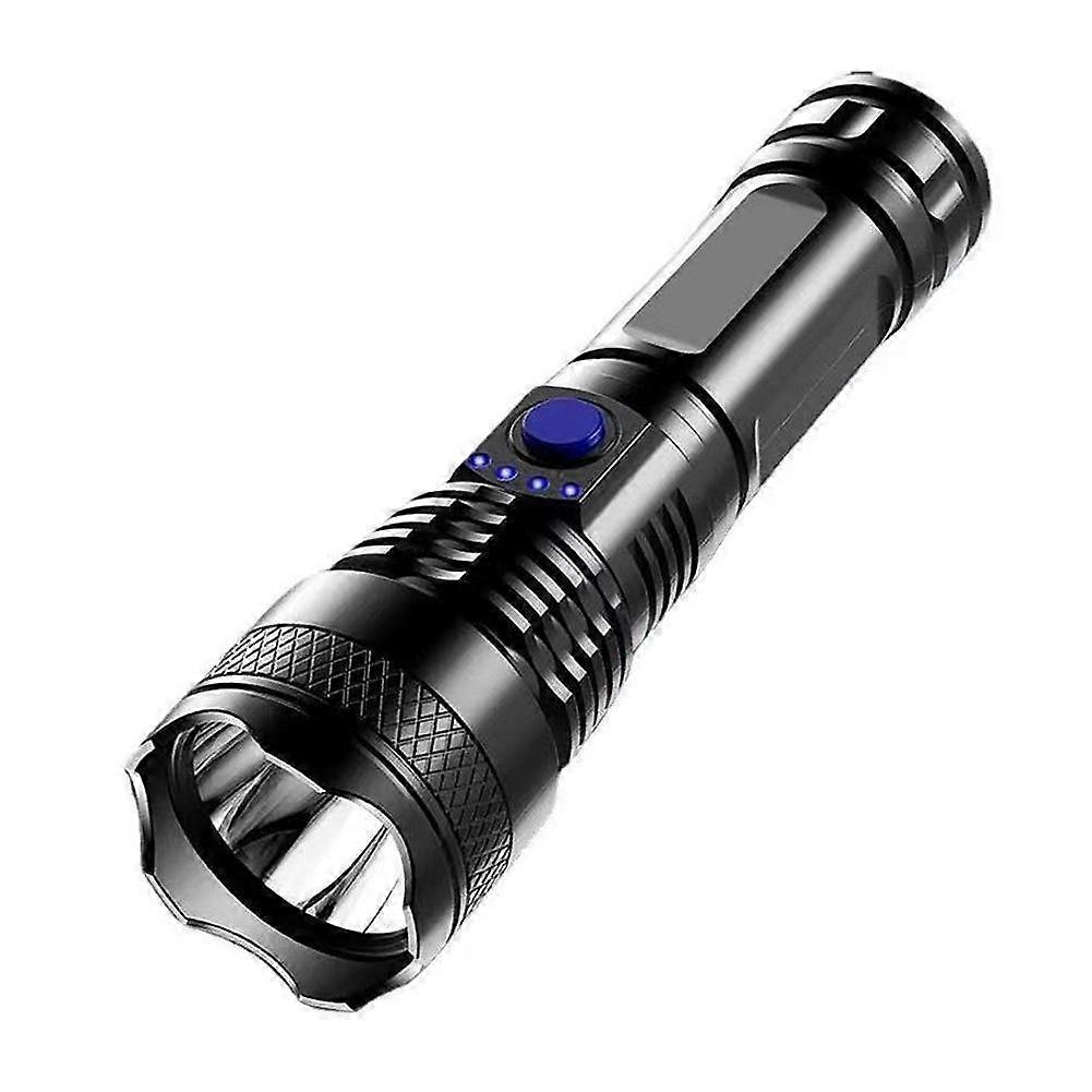 Super Bright USB Rechargeable LED Torch Flashlight High Power Waterproof Lamp