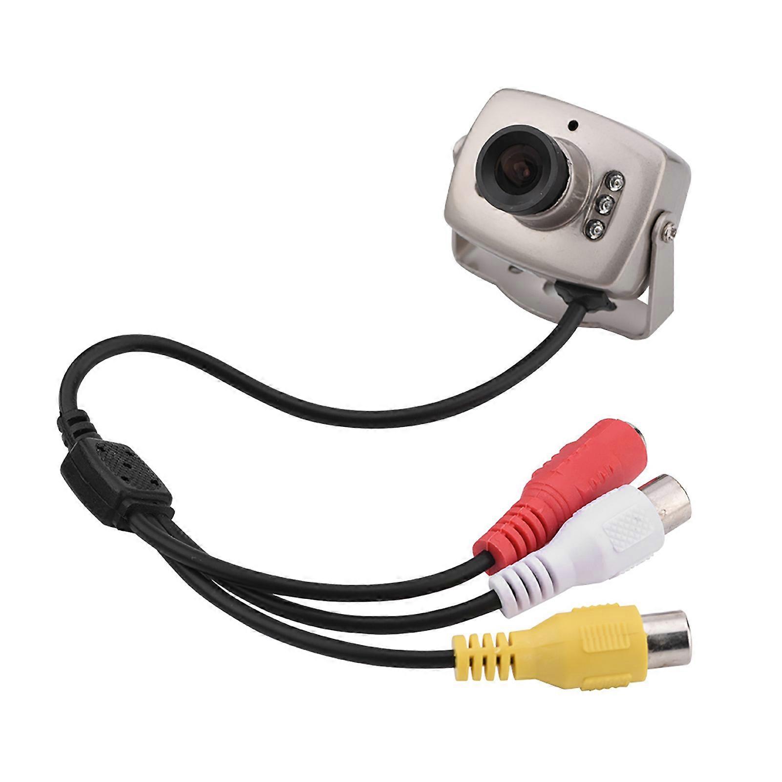 Wide Angle Lens for Hotel, Miniature Surveillance Camera Anti-Interference Performance Adjustable Mount Versatile Applications for Residential