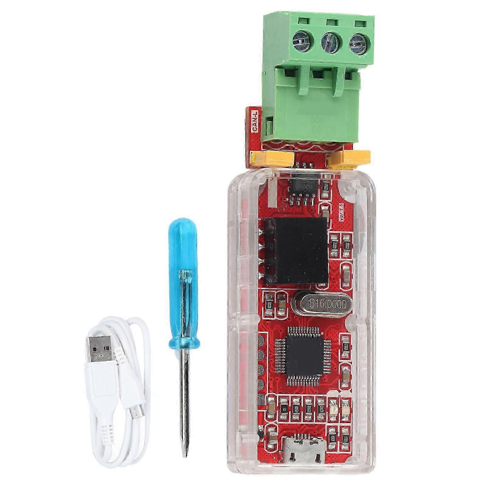 Bus Analyzer USB Adapter 1 Channel 2 Isolation Electronic Component Equipment USBCANJ1939