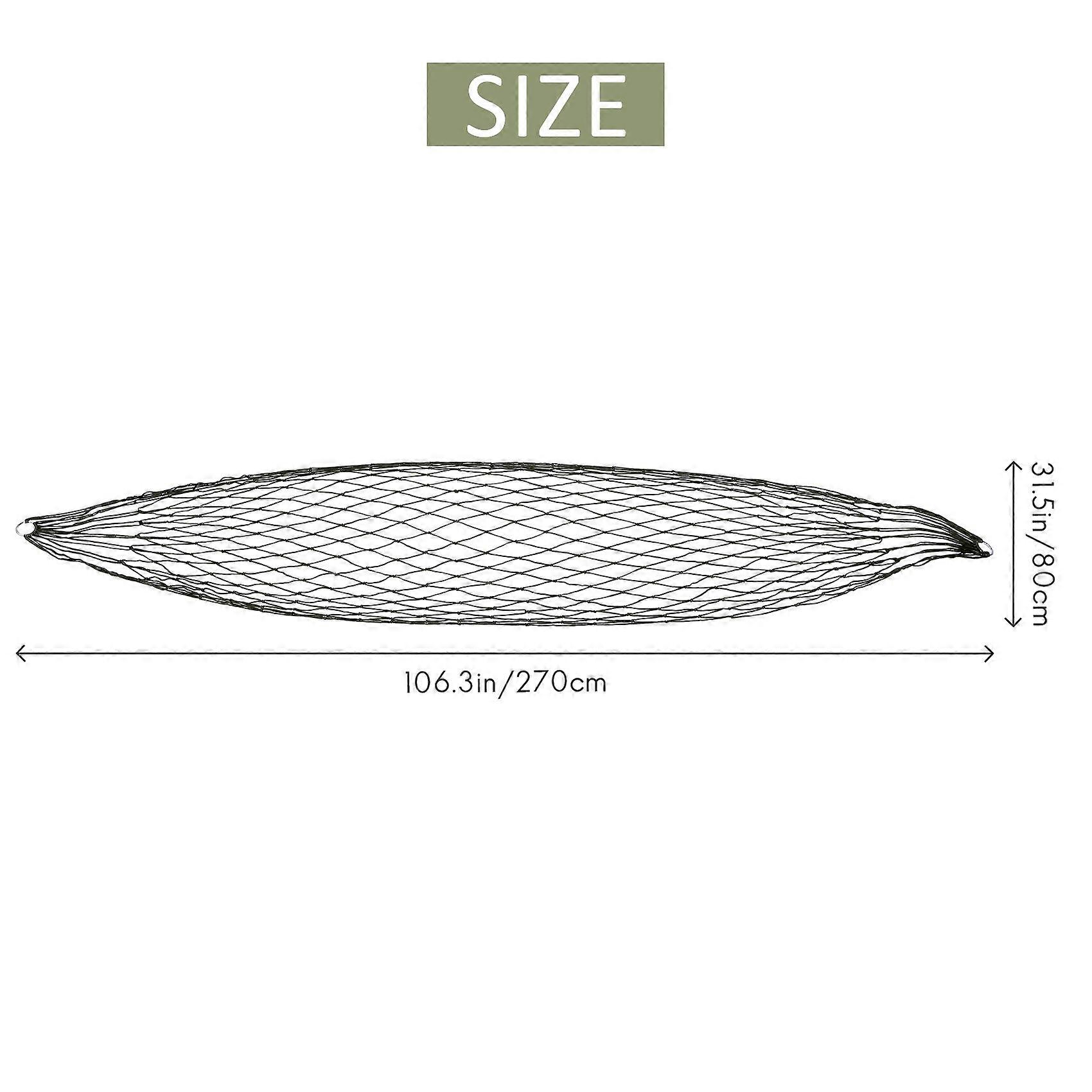 Sport Hammock, Outdoor Camping Hammock Mesh Net Yard Hanging Bed