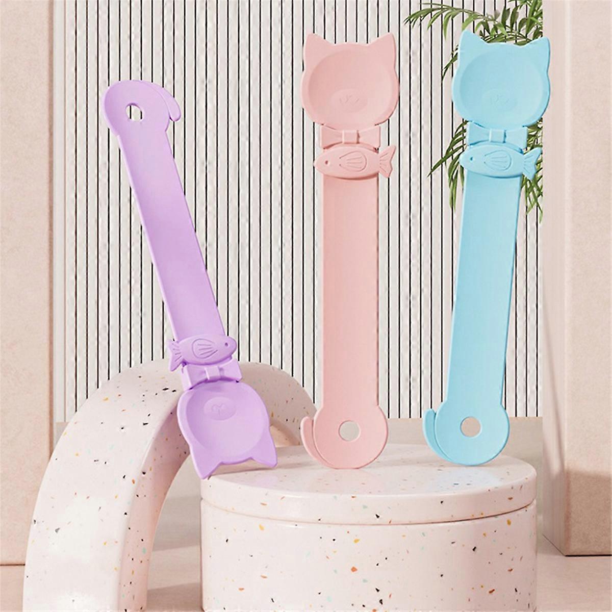 Cat Noodle Feeder Squeeze Spoon Cat Noodle Spoon Meat Squeezer
