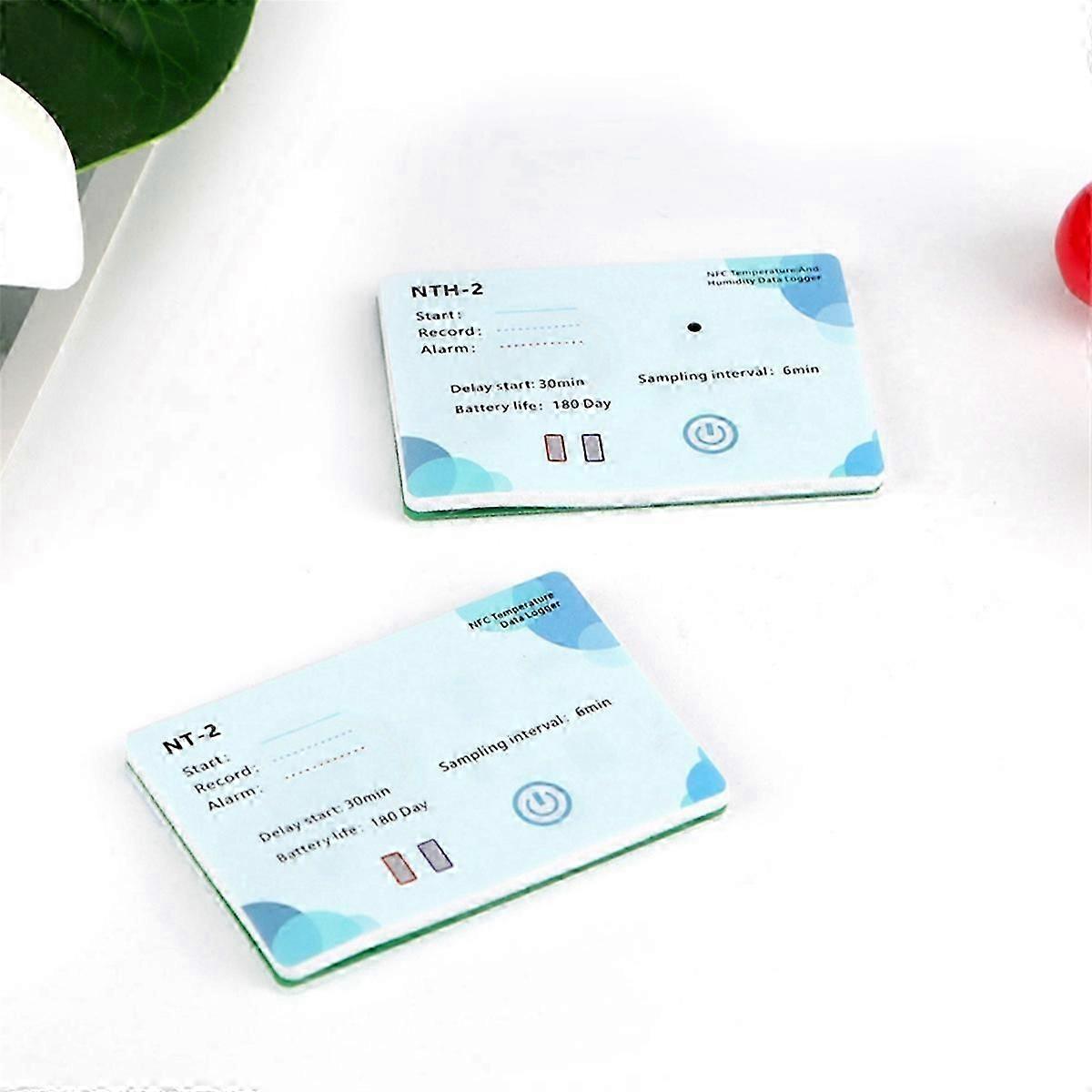 NFC Wireless Data Recorder 180 Days Data Logger LCD Indicator 500,000 Groups for Chemical NFC Temp