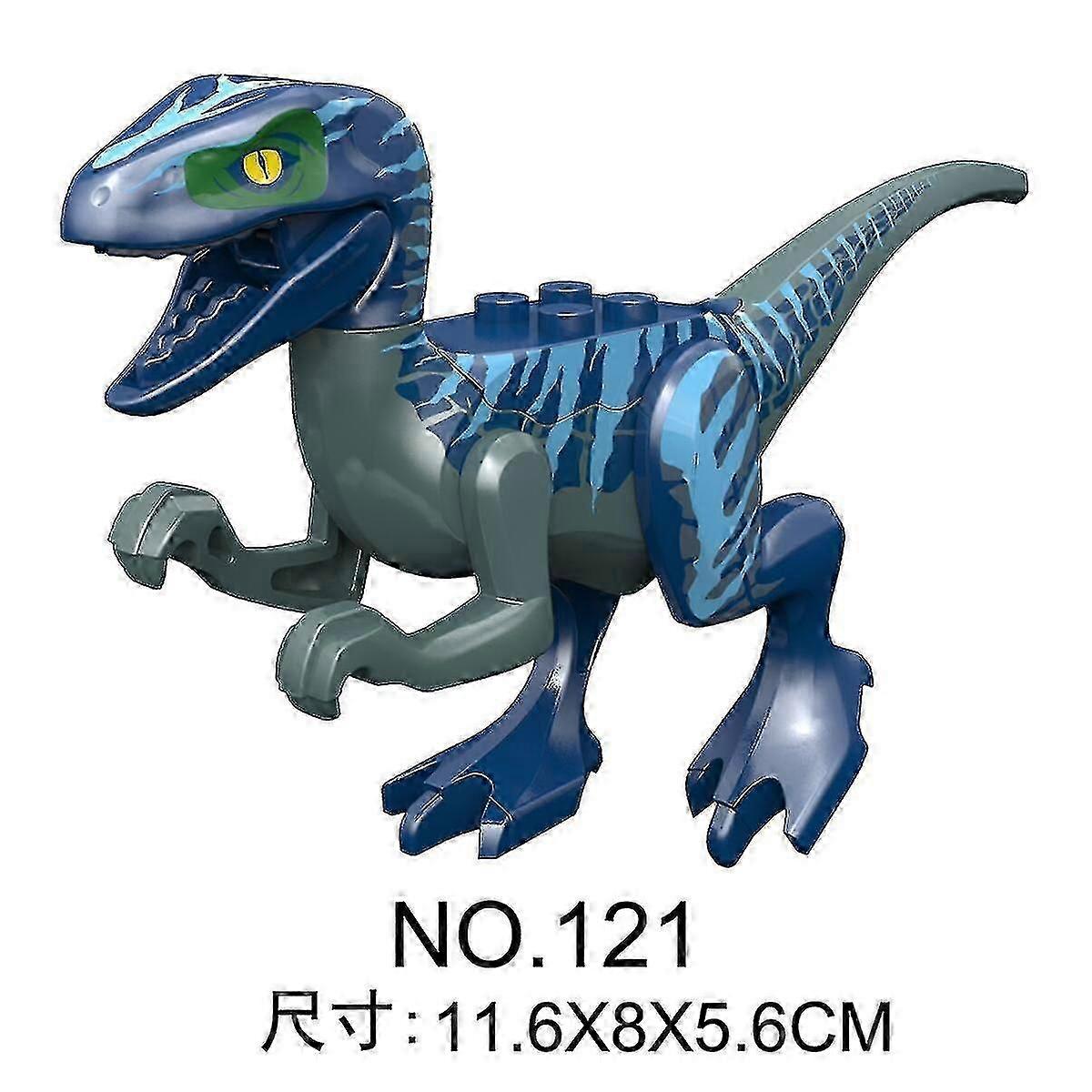 Jurassic Dinosaur Building Block Hračka Rex Raptor Ankylosaurus Vianočný darček