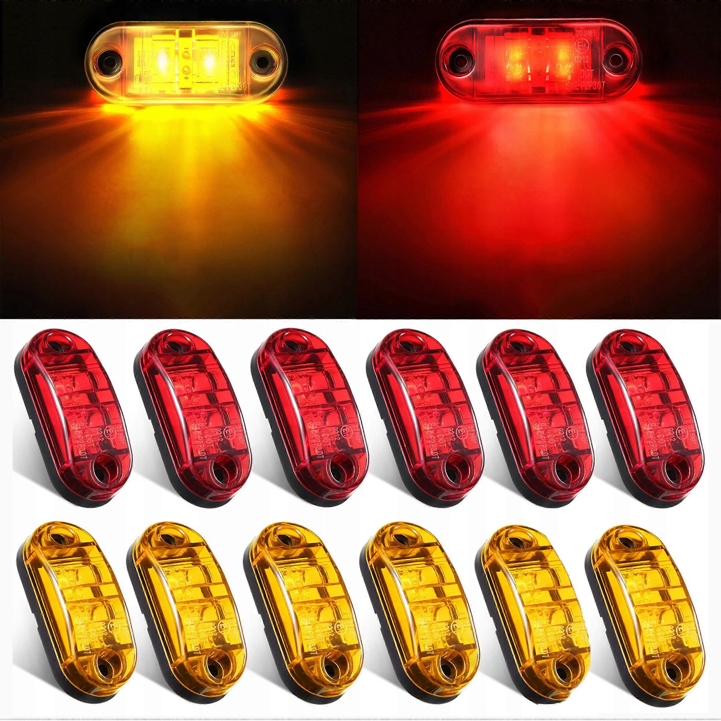 Marker Lamp Led Marker For Trucks 12 Pcs