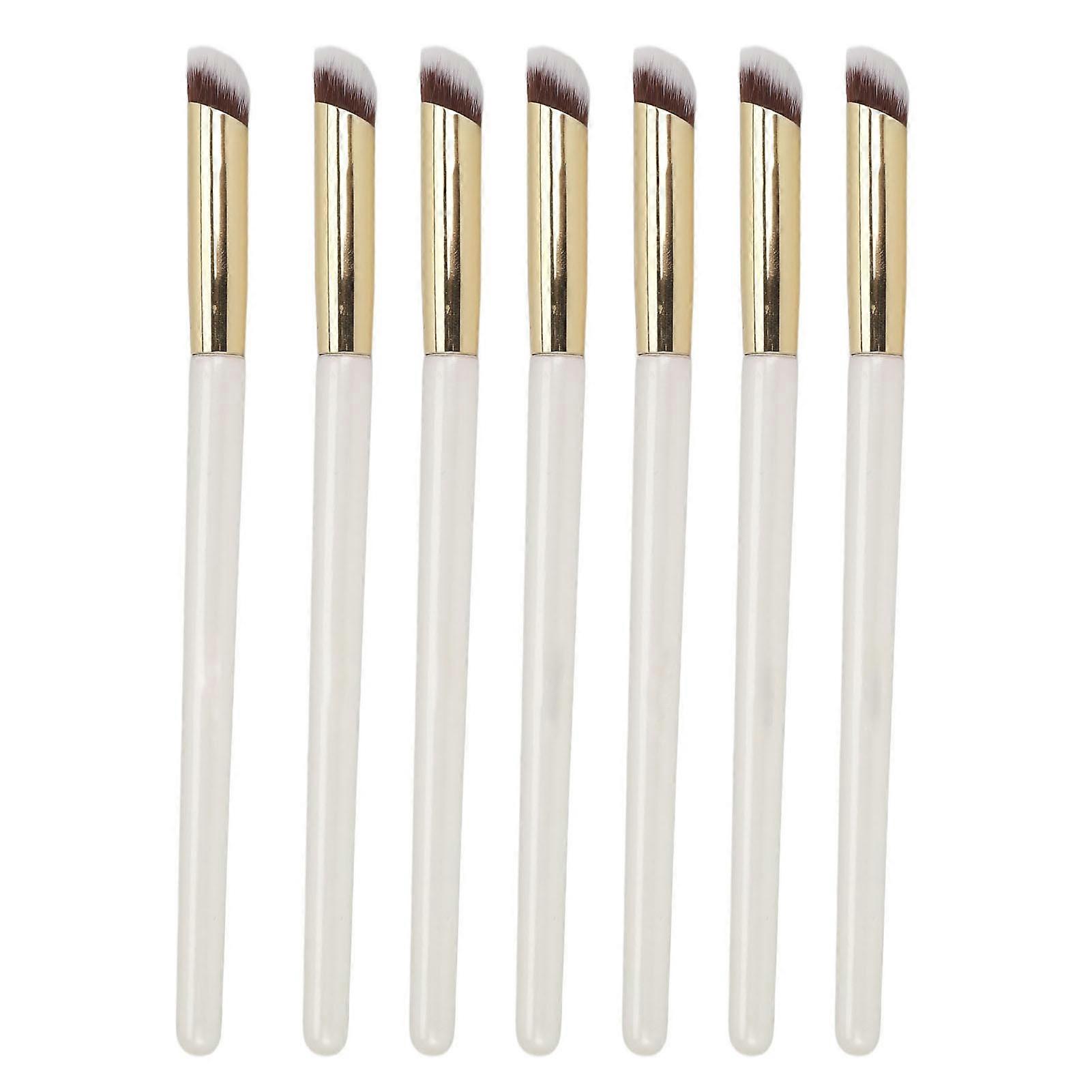 6PCS Eyebrow Brushes Multifunctional Eye Makeup Concealer Brush Square Angled Brow Brush Kit