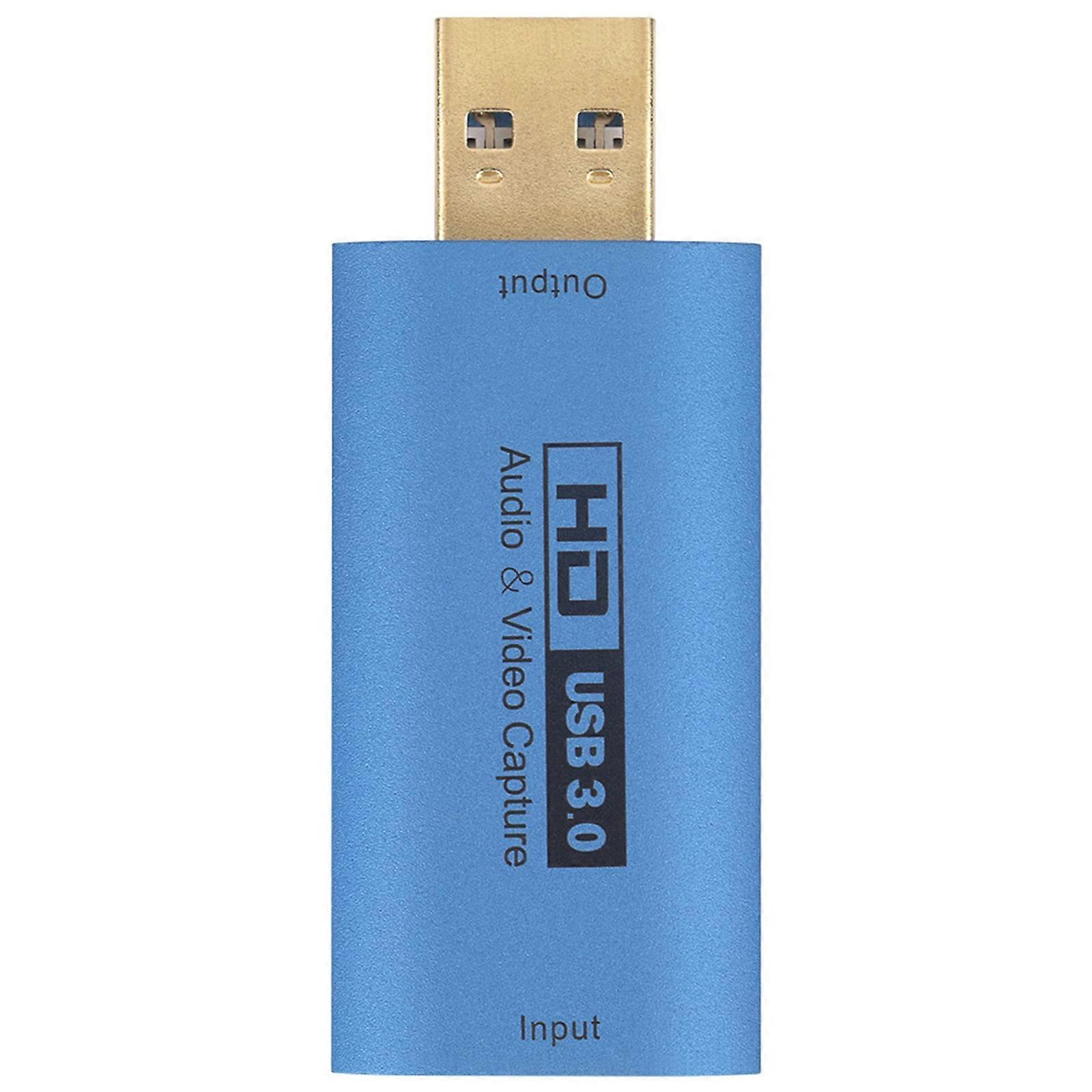 USB3.0 @60Hz Video Card Device Stream Share Gameplay 1080p @60Hz Low Latency for Game Consoles