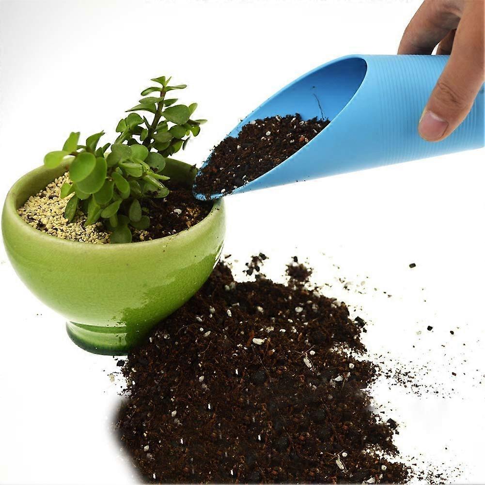 Plastic Garden Trowel Scoop for Succulent Planting, Mini Hand Tools for Soil Digging and Potting, Random Colors