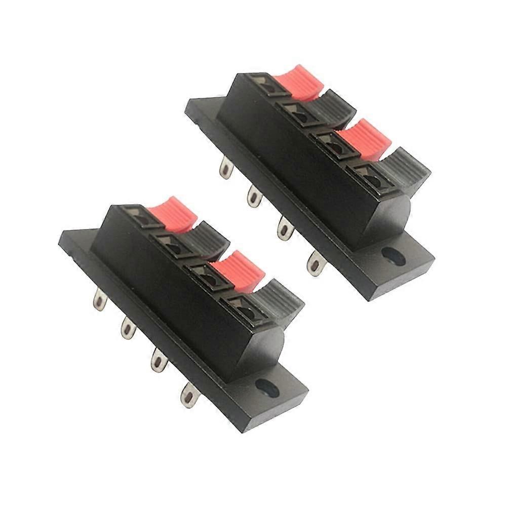 Speaker Connector 2PCS External Box Audio Speaker Clamp Wire Accessories Binding Post