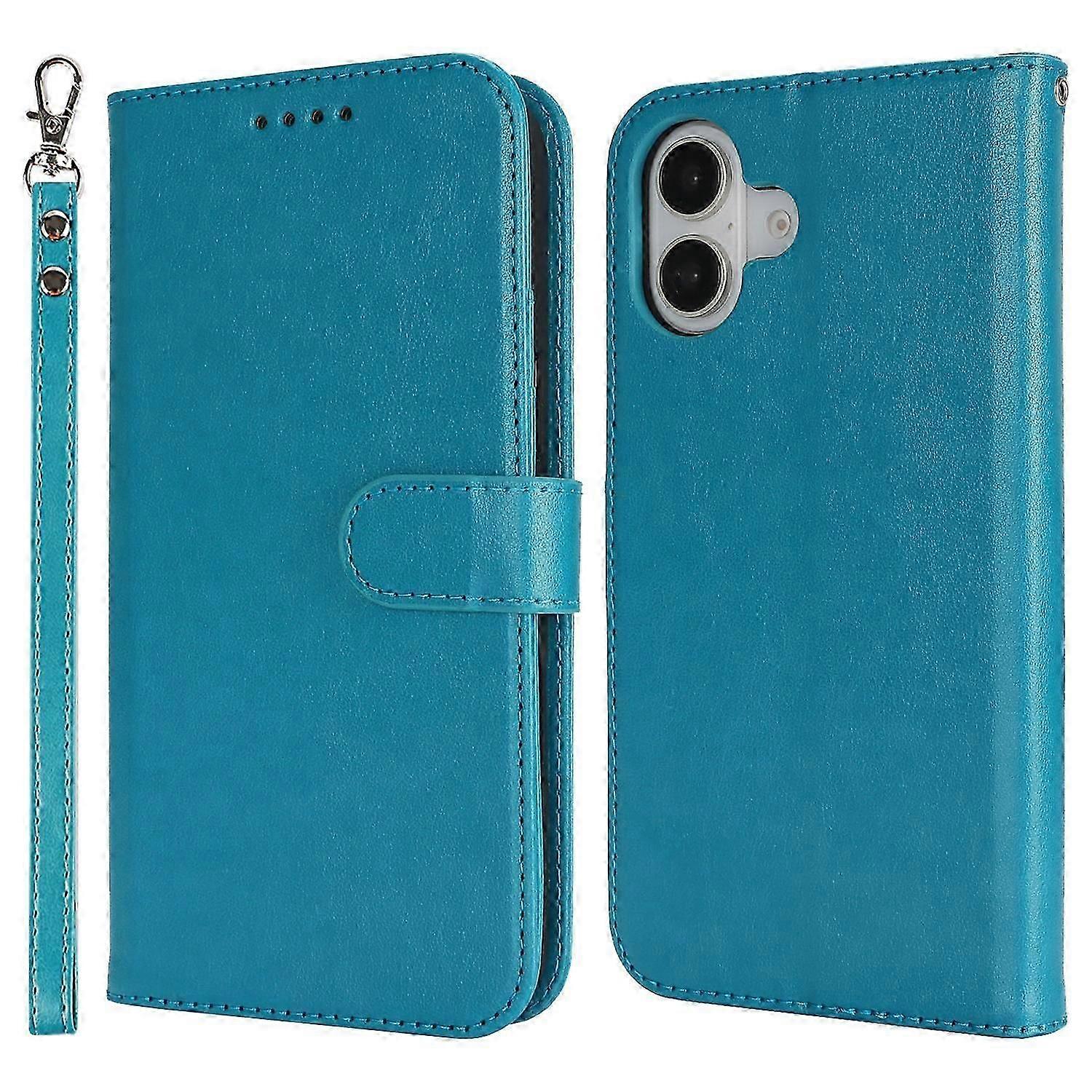 For iPhone 16 Case R61 Texture Wallet Leather Flip Phone Cover