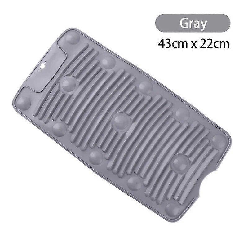 Waschbrett Tragbarer Haushalt Rutschfeste Silikon Waschbrett Lazy Personal Laundry Socken Kleine Waschbrett Wäschematte