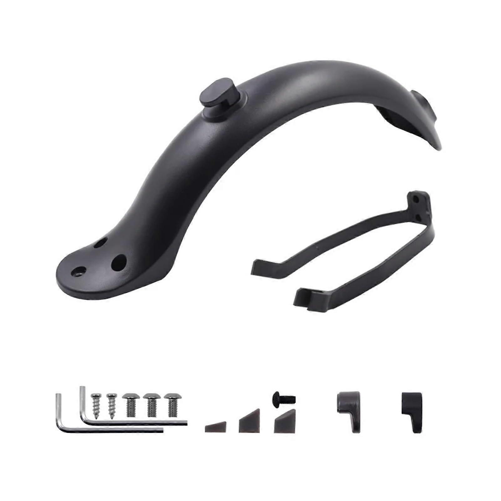 Electric Scooter Back Mudguard Set For Xiaomi M365 And M365 Pro Black Includes Screws Tools Tyre Splash Fender