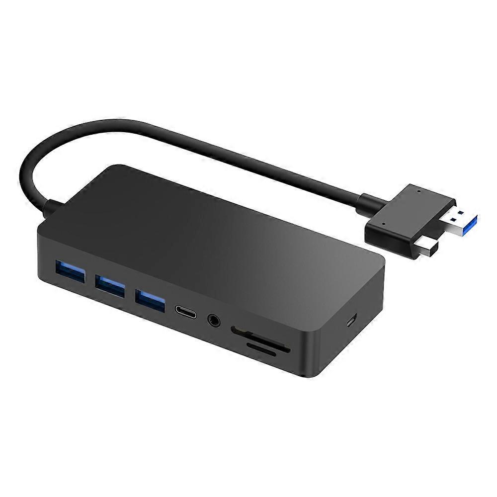 Rocketek SH702 11 in 1 USB 3.0 HUBアダプター、Surface Laptop 1/2用RJ45付き